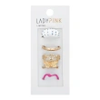 Набор колец `LADY PINK`