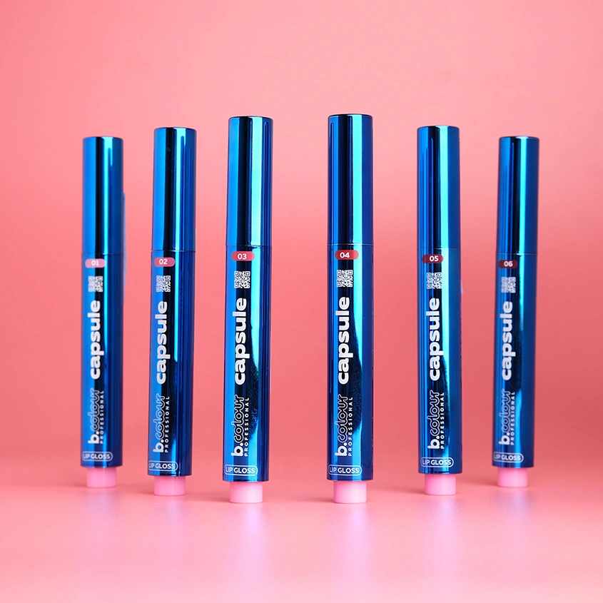 Блеск для губ `B.COLOUR PROFESSIONAL` GLOSSY LIP BOMB автоматический тон 04 Raver