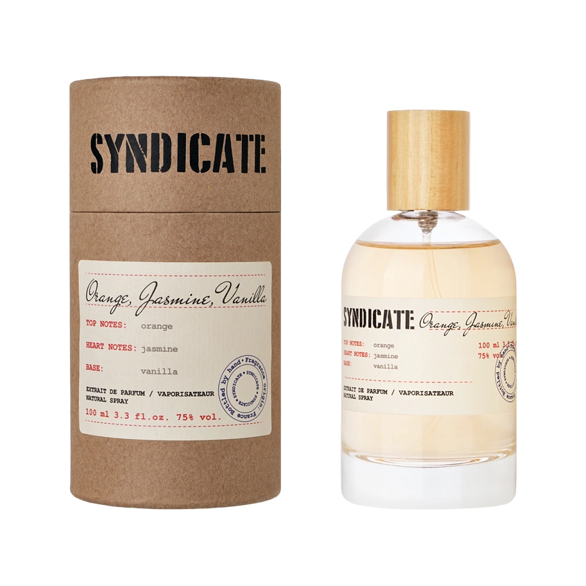 Парфюмерная вода `SYNDICATE` Orange, Jasmine, Vanilla (унисекс) 100 мл