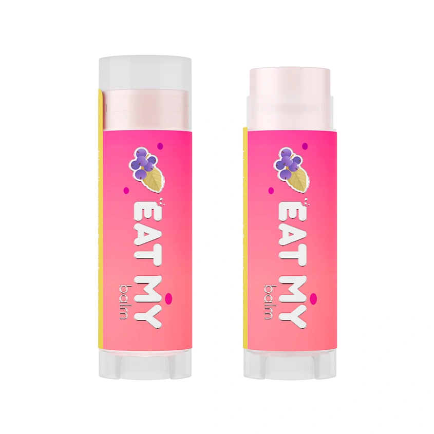 Бальзам для губ `EAT MY` LEMONADE Черная смородина-мята 4,8 г