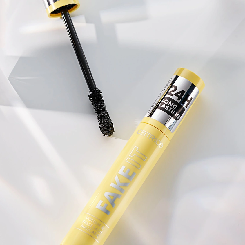 Тушь для ресниц `CATRICE` FAKE IT Volume & False Lash с эффектом накладных ресниц тон 010 Black