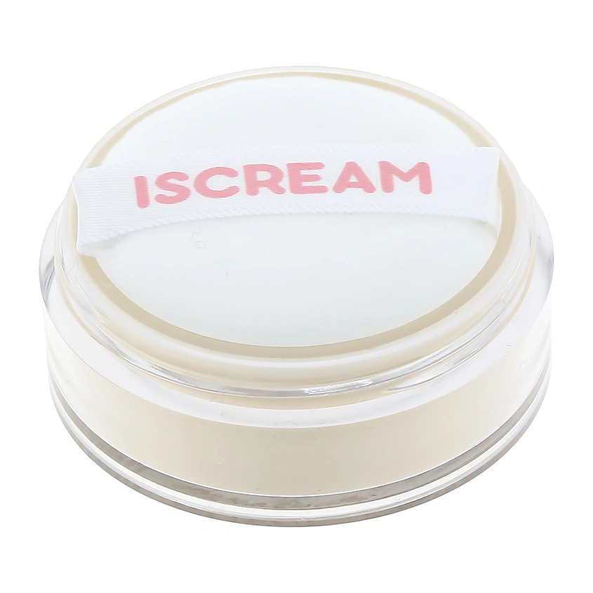 Пудра матирующая `ISCREAM` BASE рассыпчатая с кушоном