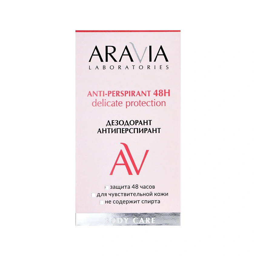 Део-ролл жен. `ARAVIA` `LABORATORIES` DELICATE PROTECTION 48 ч (антиперспирант) 50 мл