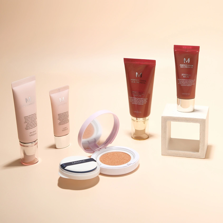 Кушон тональный для лица `MISSHA` MAGIC CUSHION MOISTURE UP с увлажняющим эффектом тон 21 Neutral light beige