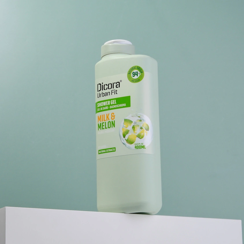 Гель для душа `DICORA URBAN FIT` Молоко и дыня 400 мл