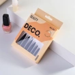 Набор накладных ногтей с клеевыми стикерами `DECO.` FEROSH black (24 шт + клеевые стикеры 24 шт)