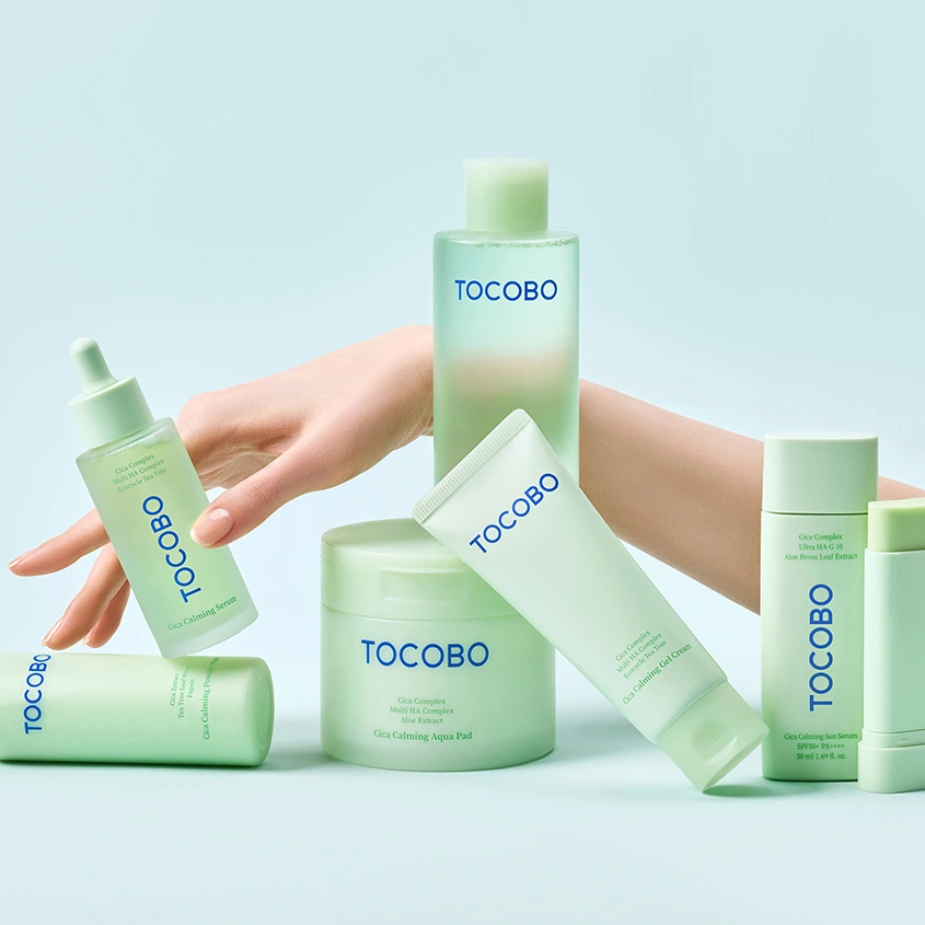Сыворотка для лица `TOCOBO` CICA солнцезащитная с успокаивающим эффектом SPF50+ 50 мл