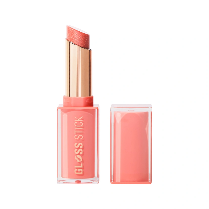 Помада-блеск для губ `REVOLUTION` GLOSS STICK с глянцевым финишем тон Shimmer peach sorbet nude