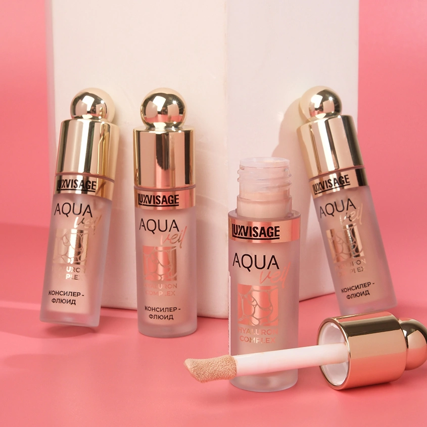 Консилер для лица `LUXVISAGE` AQUA VEIL HYALURON COMPLEX флюид тон 102 Light