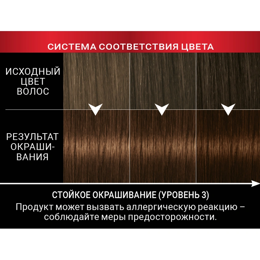 Краска для волос `СЬЁСС` тон 4-8 (Каштановый шоколадный) 50 мл