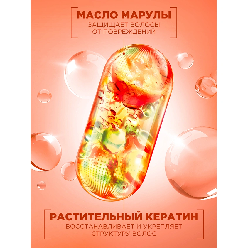 Маска для волос `GARNIER` `FRUCTIS` SOS ВОССТАНОВЛЕНИЕ реанимирующая (для секущихся и очень поврежденных волос) 300 мл