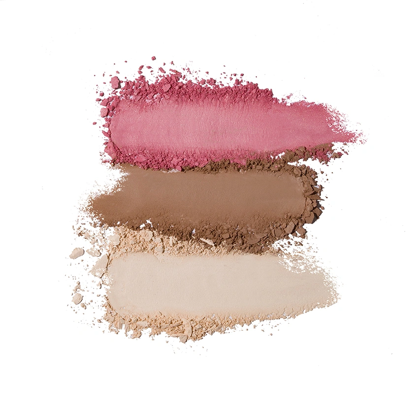 Палетка для скульптурирования лица `MIXIT` BEAUTY CONTOUR 3в1 тон 01