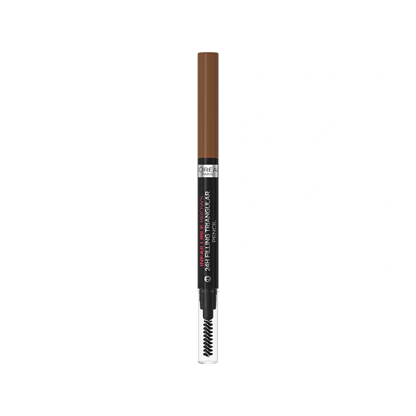 Карандаш для бровей `LOREAL` INFAILLIBLE BROWS 24H FILLING TRIANGULAR PENCIL автоматический тон 6.0 dark blonde