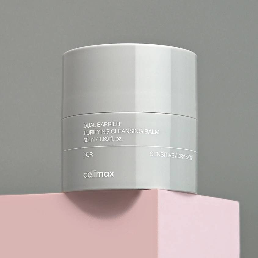 Бальзам для умывания `CELIMAX` DUAL BARRIER для мягкого очищения со сменным блоком в наборе 50 мл