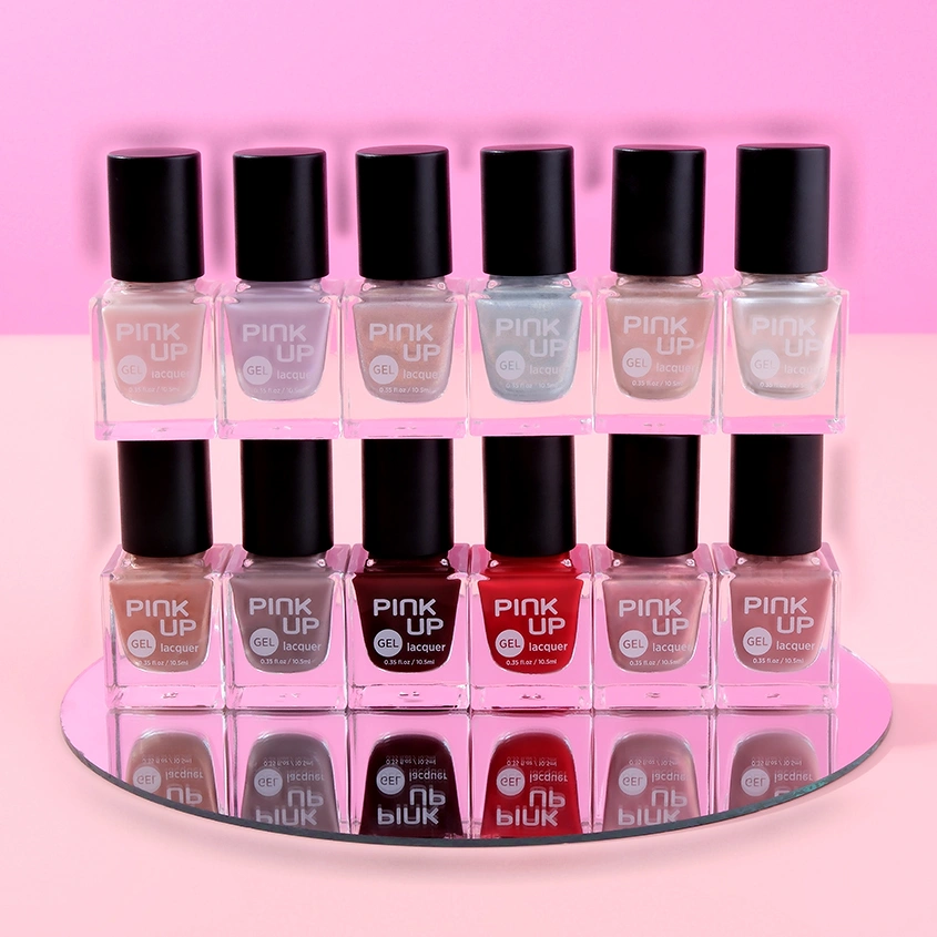 Лак для ногтей `PINK UP` `GEL` тон 50 10,5 мл