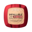 Пудра компактная для лица `LOREAL` INFAILLIBLE 24H FRESH WEAR тон 140 golden beige