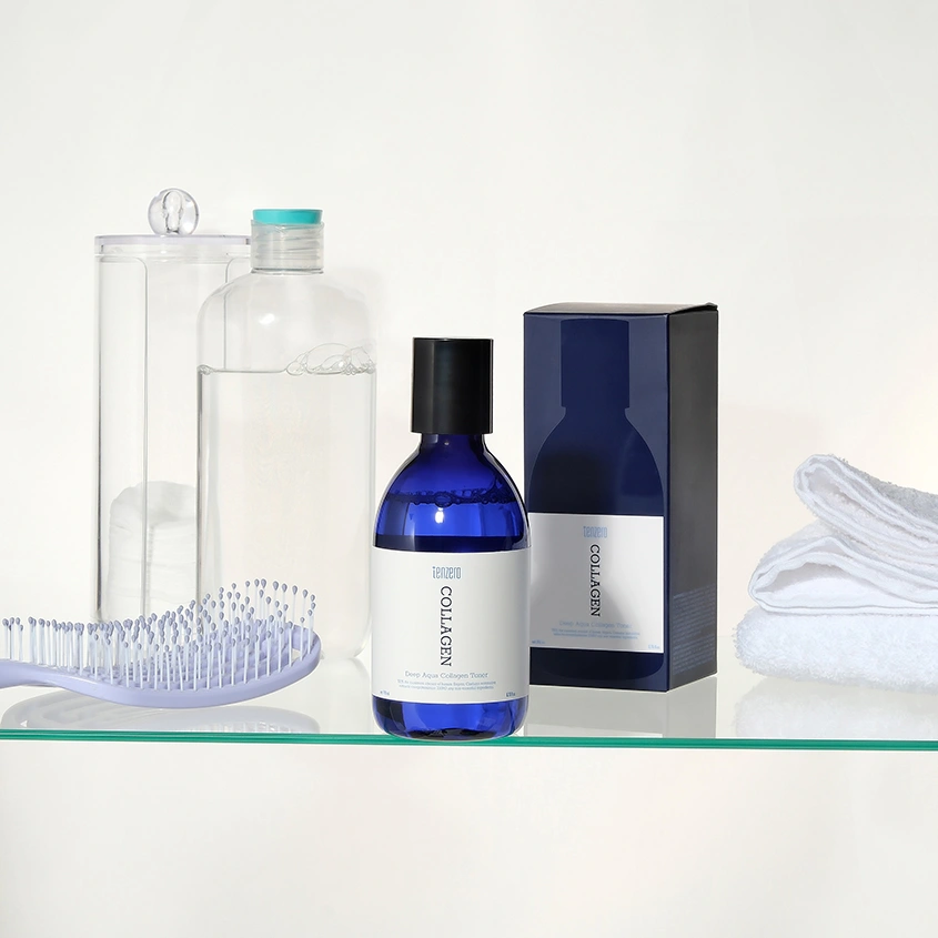 Тонер для лица `TENZERO` DEEP AQUA COLLAGEN глубоко увлажняющий с коллагеном 200 мл