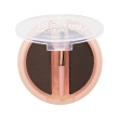 Набор для бровей `ESSENCE` BROW POWDER DUO SET с кисточкой тон 03 Dark