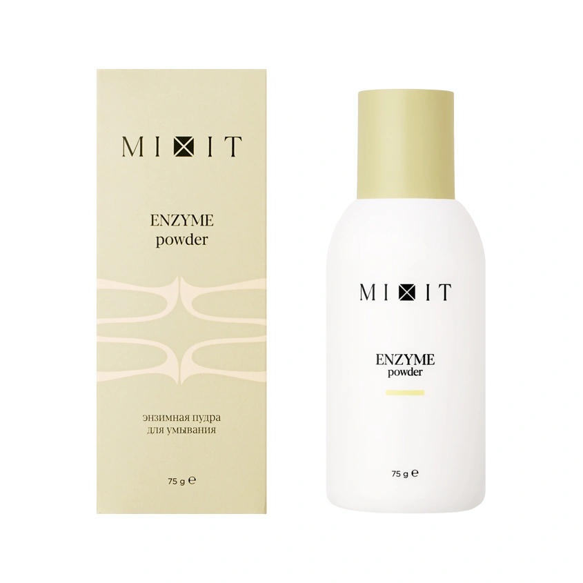 Энзимная пудра для умывания `MIXIT` YOUR SKIN с папаином и растительными экстрактами (очищающая) 75 г