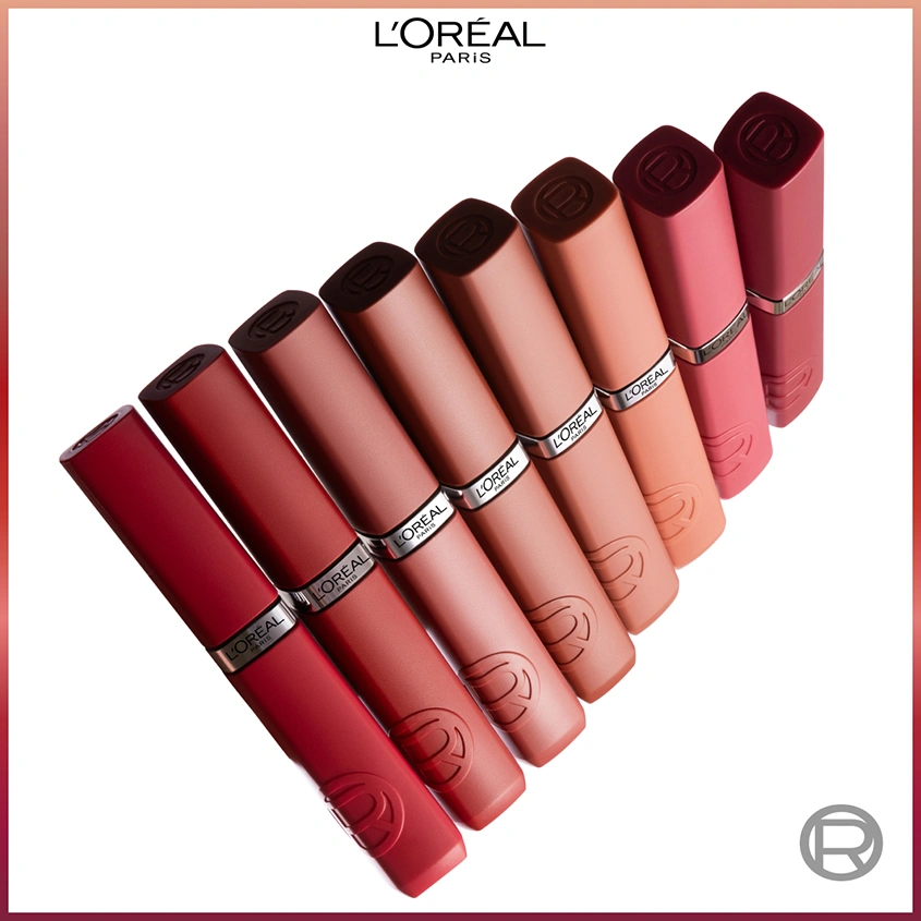 Помада для губ `LOREAL` INFAILLIBLE 16H жидкая матовая тон 420 le rouge paris