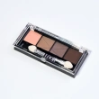 Тени для век `LUXVISAGE` GLAM LOOK 4-х цветные тон 5