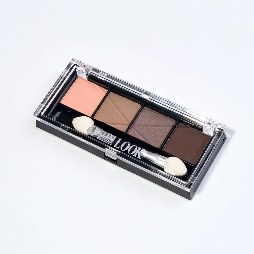 Тени для век `LUXVISAGE` GLAM LOOK 4-х цветные тон 5
