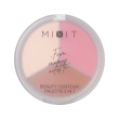 Палетка для скульптурирования лица `MIXIT` BEAUTY CONTOUR 3в1 тон 01