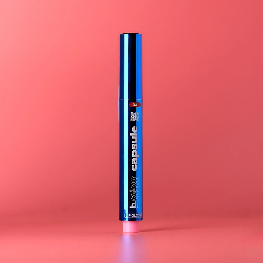 Блеск для губ `B.COLOUR PROFESSIONAL` GLOSSY LIP BOMB автоматический тон 04 Raver