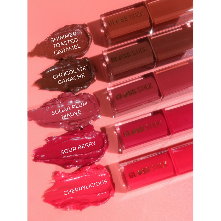 Помада-блеск для губ `REVOLUTION` GLOSS STICK с глянцевым финишем тон Shimmer peach sorbet nude