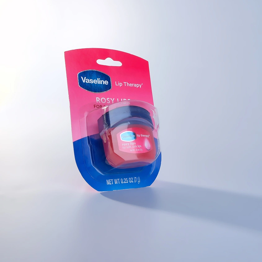 Бальзам для губ `VASELINE` LIP THERAPY Роза (в баночке) 7 г