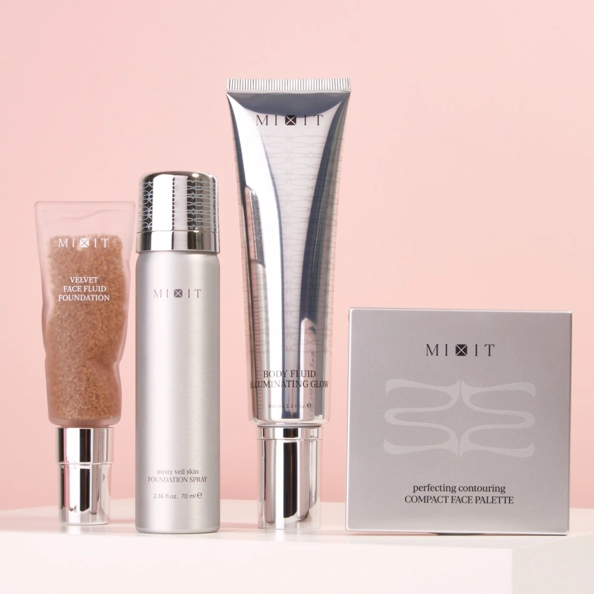 Флюид для лица `MIXIT` VELVET FACE тонирующий тон 02 Soft sand