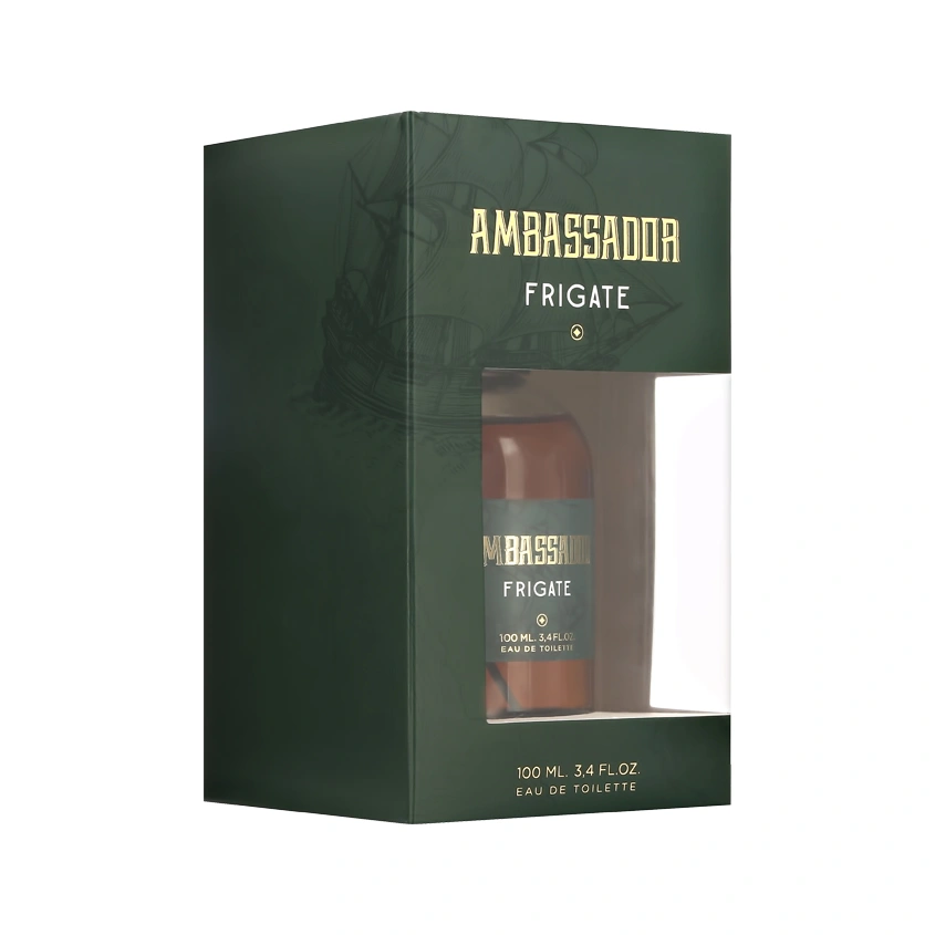 Парфюмерная вода `AMBASSADOR` FRIGATE (муж.) 100 мл