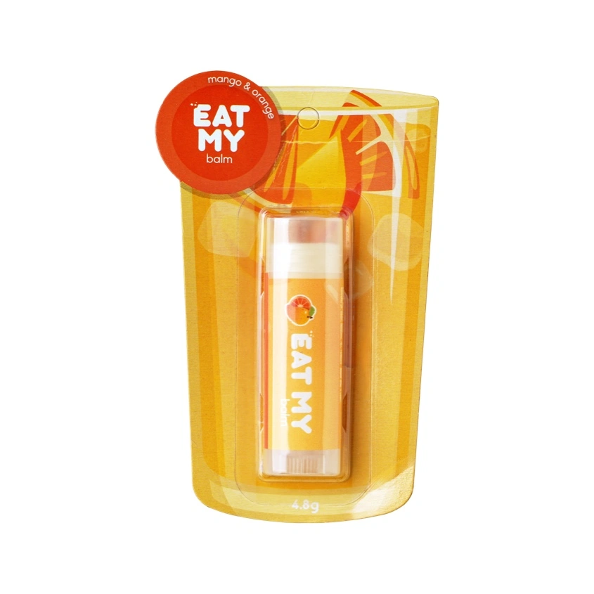 Бальзам для губ `EAT MY` LEMONADE Манго-апельсин 4,8 г