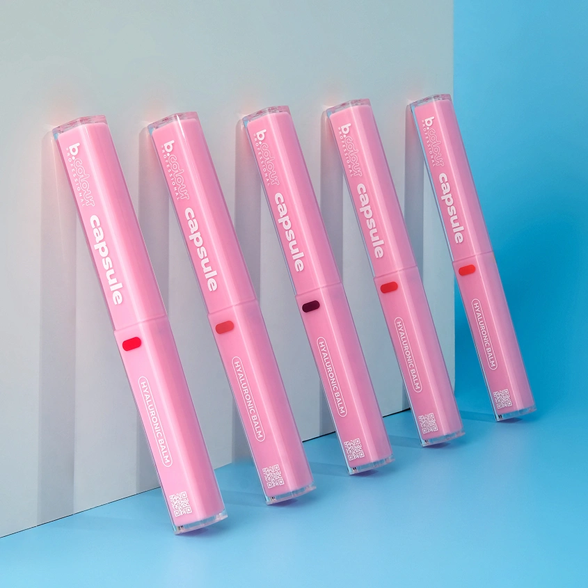 Помада-бальзам для губ `B.COLOUR PROFESSIONAL` 2 IN 1 COLOUR & CARE оттеночная тон 02 Irene kiss
