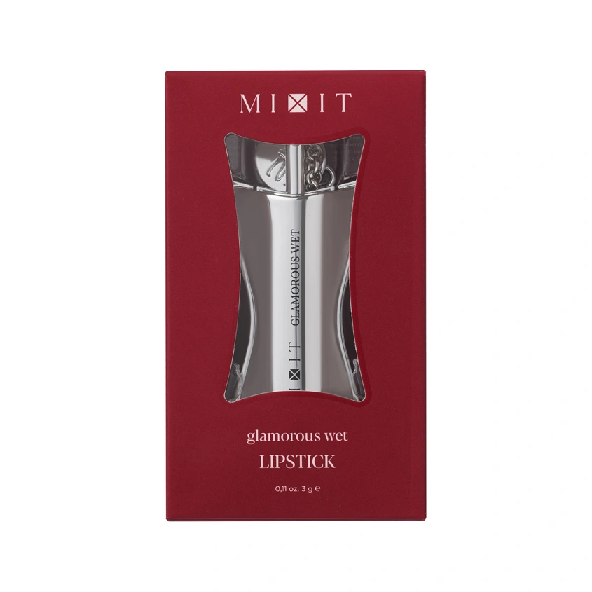 Помада для губ `MIXIT` HOTTIE SUMMER с глянцевым финишем тон 02 Чайная роза