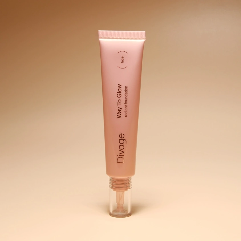Крем тональный для лица `DIVAGE` WAY TO GLOW с эффектом сияния тон 02 Nude