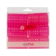 Бигуди с зажимом `LADY PINK` `BASIC` PROFESSIONAL D 42 розовые 6 шт
