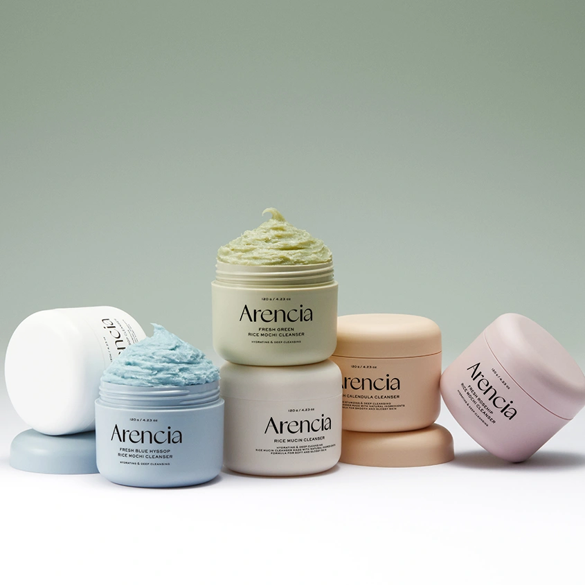 Пенка для умывания `ARENCIA` RICE MOCHI с экстрактом иссопа 120 г