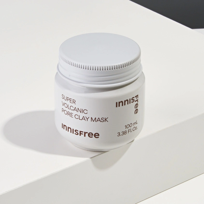 Маска для лица `INNISFREE` глиняная с вулканическими кластерами для очищения пор 100 мл