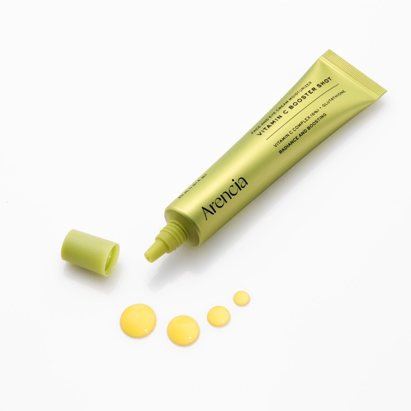 Крем-бустер для лица `ARENCIA` VITAMIN C BOOSTER SHOT осветляющий с комплексом 5% витамина C 30 мл