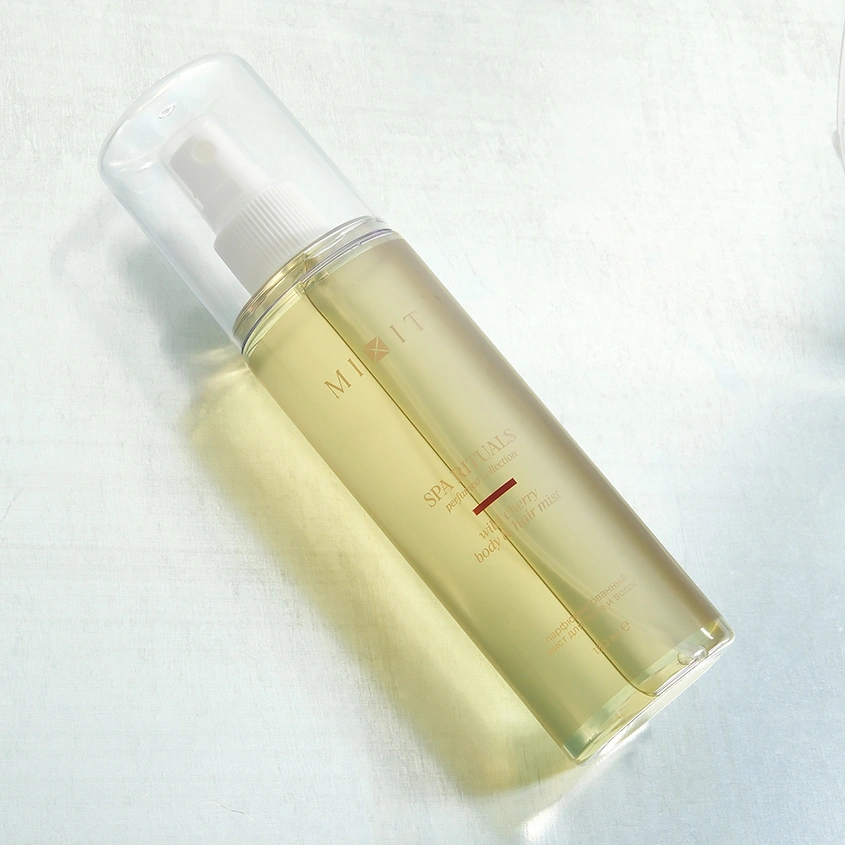 Мист для тела и волос `MIXIT` `SPA RITUALS` PERFUMED COLLECTION парфюмированный с ароматом дикой вишни 150 мл