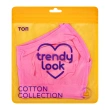 Топ женский `TRENDY LOOK` на тонких бретелях (розовый) (S)