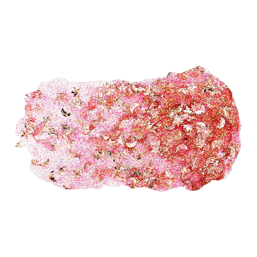 Глиттер-гель `GIS` для волос, лица и тела PINK 30 мл
