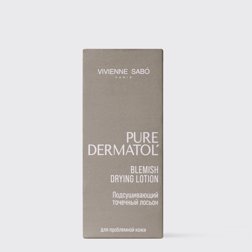 Точечный лосьон для лица `VIVIENNE SABO` PURE DERMATOL подсушивающий (для проблемной кожи) 15 мл