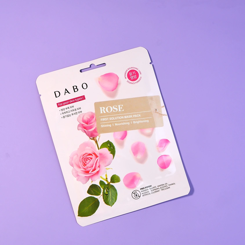 Маска для лица `DABO` с экстрактом розы 23 г