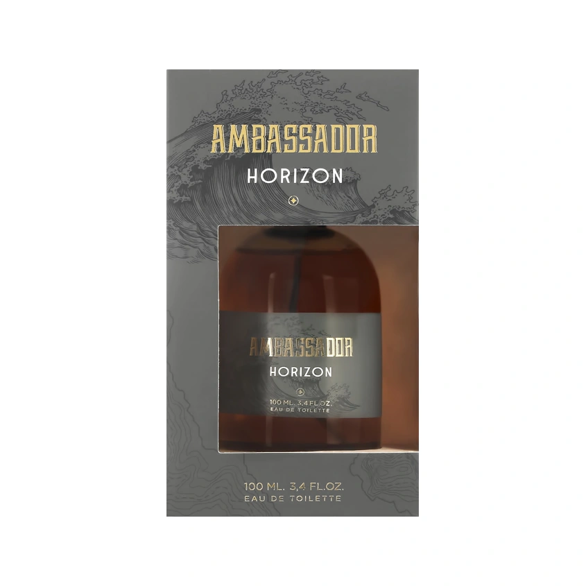 Парфюмерная вода `AMBASSADOR` HORIZON (муж.) 100 мл