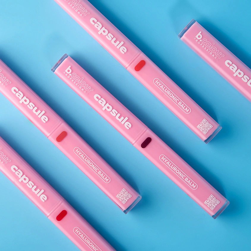 Помада-бальзам для губ `B.COLOUR PROFESSIONAL` 2 IN 1 COLOUR & CARE оттеночная тон 02 Irene kiss