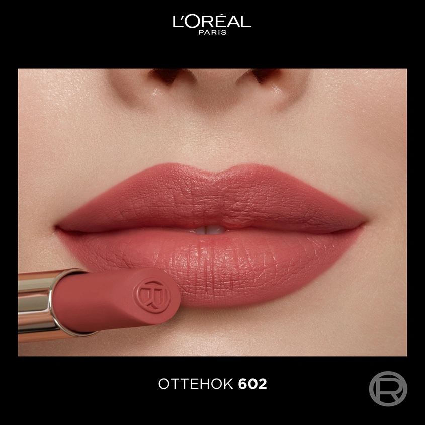 Помада для губ `LOREAL` COLOR RICHE INTENSE VOLUME MATTE тон 602 Nude admirable