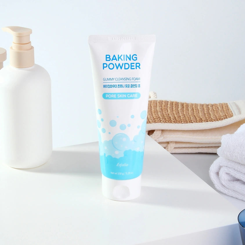 Пенка для умывания `ESFOLIO` BAKING POWDER для глубокого очищения пор 150 г