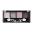 Тени для век `LUXVISAGE` GLAM LOOK 4-х цветные тон 4